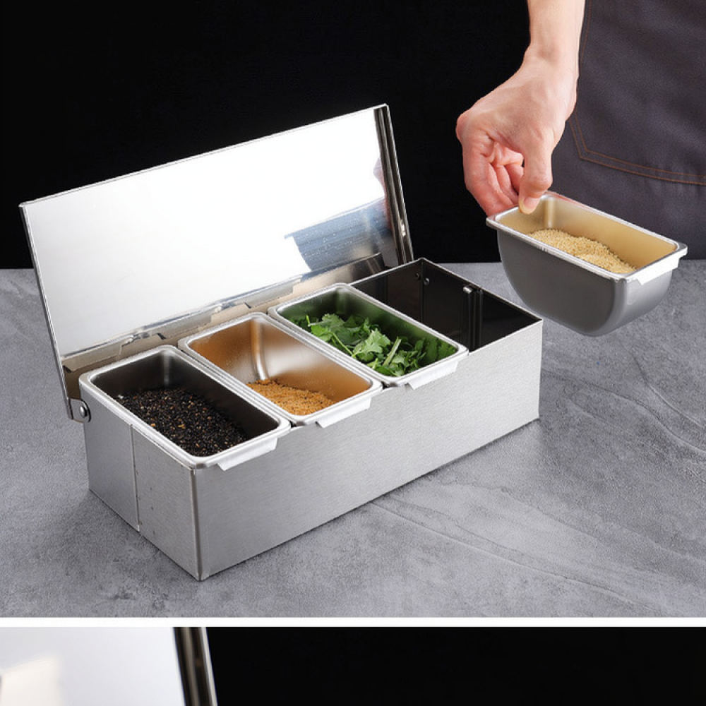 Commercial Kitchen Bin - Boîte de rangement pour épices de
